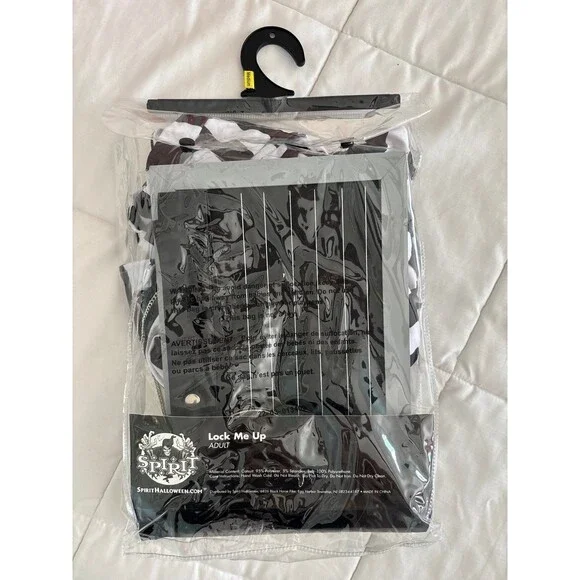 Spirit Halloween Lock-Me-Up Costume Sexy Jailbird Adult M Halloween Party - Picture 9 of 12